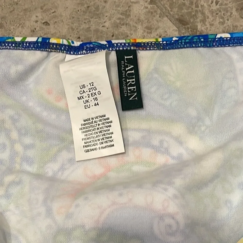 Lauren Ralph Lauren Full Coverage Hipster Swim Bottoms